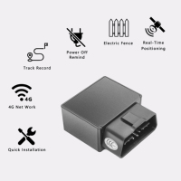 Dispositivo de Rastreo de Vehículos HST GT08 4G WiFi OBD2 - Monitoreo de Combustible GPS en Tiempo Real, Geocerca, Alerta de Exceso de Velocidad, Plug & Play para Autos y Camiones
