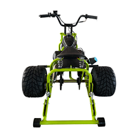Mini-trike rétro tout-terrain 212CC personnalisé en gros, mini-moto à quatre temps, essence, tout-terrain, kart à dérive pour adultes