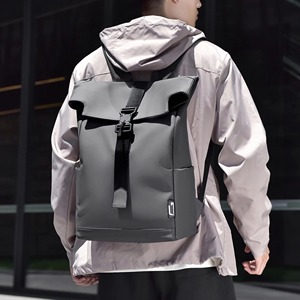 Wholesale Custom Logo Men Waterproof Quality PU Back Pack Outdoor College Student <strong>Bag</strong> 17 Inch Fashion Travel Laptop Backpack - Product Image 6