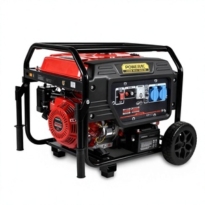 Generador Portátil de Gasolina H8 Monofásico de 230V 50/60Hz y 15L, 3.5KW, Equipado con Ruedas, en Oferta - Product Image 3