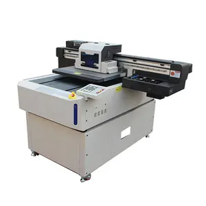 6090 3D Embossed UV Flatbed Printer For Pvc Card Glass Acrylic Wood Metal