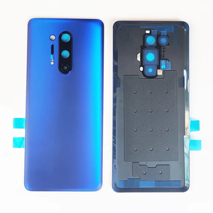 กระจกหลังโทรศัพท์คุณภาพดีสำหรับ OnePlus 8 Pro พร้อมฝาครอบด้านหลัง เลนส์กล้อง และกาว - Product Image 3