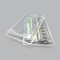 Emballage en blister à clapet en plastique prêt à l'emploi pour disque SSD, adapté à la RAM DDR4 DDR5, clapet antistatique pour emballage de RAM