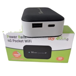 PW100 4G LTE Hotspot Wifi Móvil, Powerbank 3G 4G, Router Inalámbrico Portátil, Admite 10 Usuarios Wifi con Batería de 10000mAh - Product Image 2