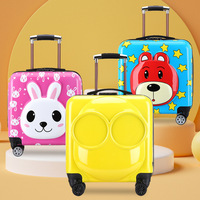 Valise à roulettes pour enfants, rose et bleue, adorable, pour filles et enfants, pour l'école et les vacances