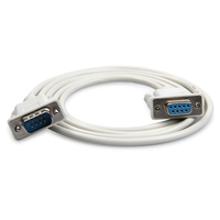 Cable de serie RS232 de 1,5 m, 3m, 5m, 10m, convertidor de PC macho a hembra, Cable adaptador de 9 pines