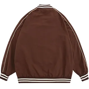 Veste universitaire LAYENNE <span class=keywords><strong>de</strong></span> haute qualité pour hommes, grande broderie, logo personnalisé, veste universitaire unisexe, veste <span class=keywords><strong>de</strong></span> baseball, veste universitaire unisexe - Product Image 2