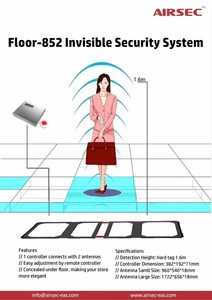 Antena de Piso Oculta <span class=keywords><strong>EAS</strong></span> AM de 58KHz <span class=keywords><strong>Airsec</strong></span>, Antena de Sistema Integrado <span class=keywords><strong>EAS</strong></span> - Product Image 2