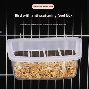 Vente en gros d'abreuvoirs pour oiseaux, bols d'alimentation pour oiseaux étanches, cage en plastique, distributeur de nourriture, mangeoire pour pigeons - Product Image 6