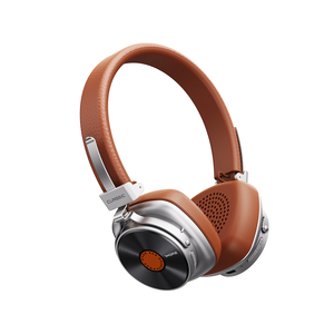 Casque sans fil rétro supra-auriculaire ANC avec double mode filaire et sans fil, haut-parleur dynamique HiFi 6.0, affichage numérique, idéal pour les voyages - Product Image 1