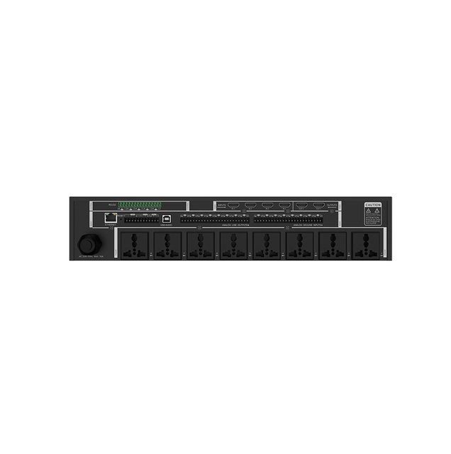 8 Channels 8 in 8 Out DSP Video All-in-one Machine Visual Processor Video Matrix Switcher of Audio System