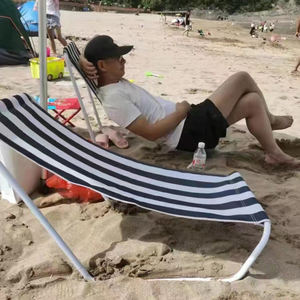 Silla de Playa Reclinable Portátil, Ideal para Exteriores, para Descansar, Acampar, Pescar - Product Image 5