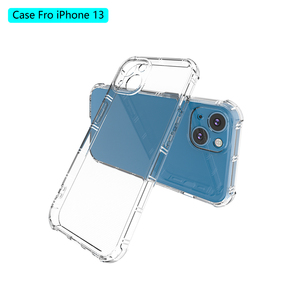 เคสโทรศัพท์มือถือแบบใส TPU ป้องกันการตกกระแทก 360 องศา พร้อม Airbag 3 มิติ สำหรับ iPhone 13 - Product Image 2