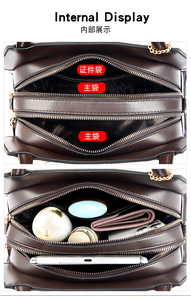 Bolsos de Moda para Mujer, Bolsos de Mano de Cuero PU, Bolso de Diseñador para Mujer, Bolso de Compras, Bolso Casual de Lujo - Product Image 6