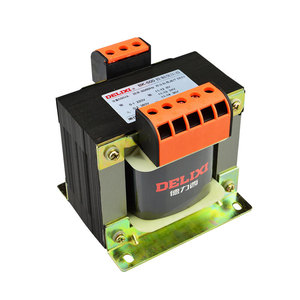 Delixi BK-500VA Control <b>Transformer</b> for Machine Tools with Input 380V/220V and Output 36V to 24V to 12V/6V - Product Image 1