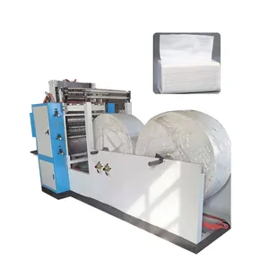 Electric Automatic Restaurant Napkin Tissue Paper Towel Making Folding Machine