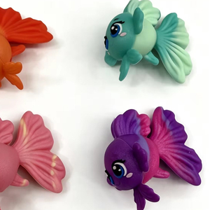 3D <b>Fish</b> Silicone Focal Beads Food Grade BPA Free for Beadable Pens DIY Jewelry & Baby Teething Crafts - Product Image 6