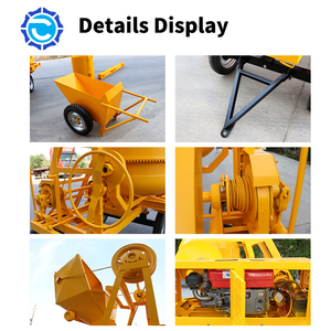 Meilleur <span class=keywords><strong>prix</strong></span> : Mini bétonnière 350L avec trémie de levage et de déchargement pour la construction routière - Product Image 3