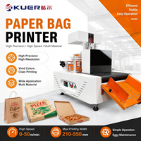 Imprimante numérique monocouche 4 couleurs pour sacs en papier, boîtes à pizza en carton et gobelets en papier avec une résolution de 1200 DPI