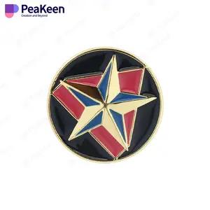 Manufacturer Wholesales Boy Lapel Pin Scout 2023 Metal Pour La Promesse Wood Scout Uniform Badge Making