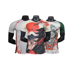 Japan Fußball nationalmannschaft Fußball uniform Feuchtigkeit sablei tende Spieler version Mesh Breath able Football Shirt für Männer - Product Image 3