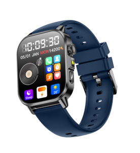 Reloj Inteligente ET571 con Monitoreo de Oxígeno y Glucosa, Alarma de Caídas SOS, Función de Ejercicio para Llamadas BT - Product Image 2