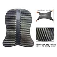 Coussin de selle respirant antidérapant en silicone alvéolé, version coffret cadeau, protection dorsale absorbant les chocs pour cheval