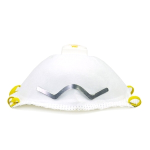 หน้ากากป้องกันก๊าซพิษ <span class=keywords><strong>N</strong></span> <span class=keywords><strong>95</strong></span>สีขาวอ่อน8511 CN, 10ชิ้น/กล่อง - Product Image 5