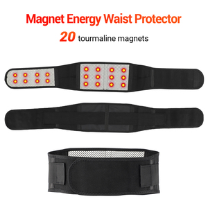 Ayarlanabilir kendinden ısıtma termal lomber destek kemeri düşük geri bel turmalin manyetik lomber Brace esnek manyetik lomber - Product Image 5