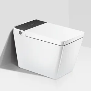 スマート便器長方形インテリジェント便器浴室セラミック自動ワンピース