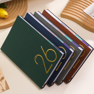 Premium Lederen A5 Draagbare <span class=keywords><strong>Notebook</strong></span> Met Powerbank <span class=keywords><strong>Pen</strong></span> Usb Zakenreis Cadeauset Aangepast Logo - Product Image 1