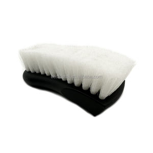 Nuevo Premium Auto Detailing Car Care Productos de limpieza interior Cepillo de limpieza de cuero de cerdas largas de nailon PP - Product Image 4