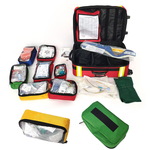 ชุดปฐมพยาบาลแบบพกพาขนาดใหญ่กระเป๋าเป้สะพายหลังกันน้ำชุดการอยู่รอดฉุกเฉินอุปกรณ์ทางการแพทย์ CPR - Product Image 4