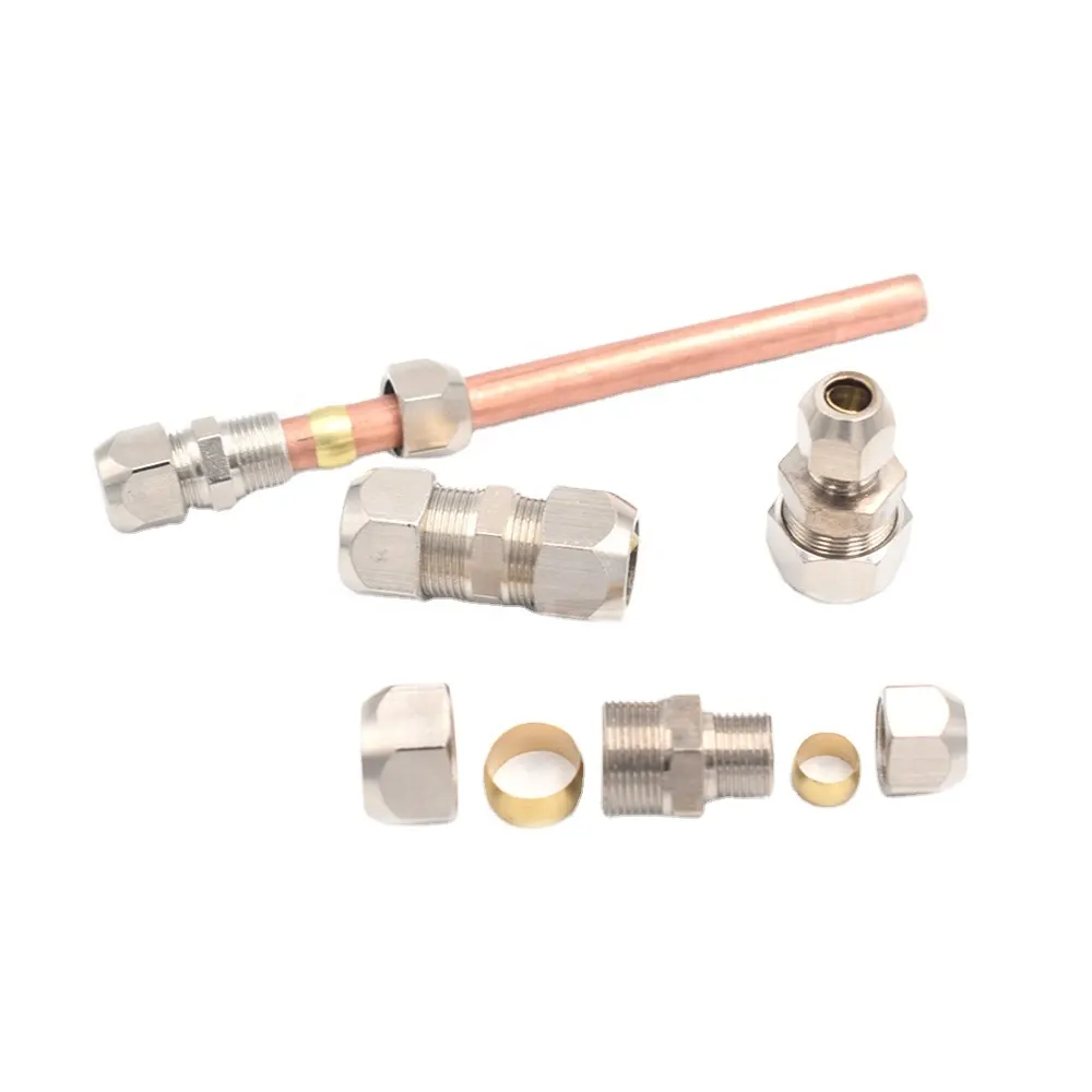 Air Ride Lift System Suspension Kit Pneumatic Brass FittingためCar Truck Trailer