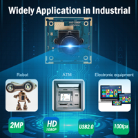 Module de caméra USB micro mini ELP OV2710 2MP haute vitesse 120fps 1080P pour Linux, Android, Windows, idéal pour kiosque, guichet automatique, vision robotique