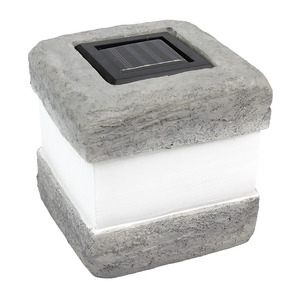 Solar Led Light With Plastic, Outdoor Decoration Lamp For Garden, Yard, Pathway, Outdoor Solar Lanterns With The Shape Of Stone - Product Image 2
