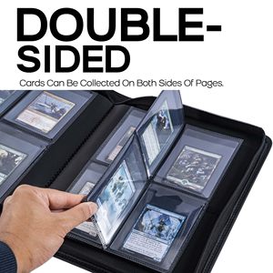 Classeur pour porte-cartes semi-rigide, convient aux pochettes de classement PS A, BGS, SGC et CSG pour cartes - Product Image 3