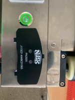 Mesin Kode Inkjet UV A800 54mm Resolusi Tinggi untuk Karton, Pipa, Plastik, Logo Permanen, Barcode, Kode QR