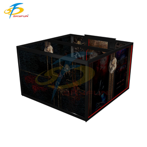 Parc d'attractions intérieur/extérieur, cinéma <span class=keywords><strong>VR</strong></span> 9D, salle d'évasion, <span class=keywords><strong>jeux</strong></span> multijoueurs avec fibre de verre pour utilisation dans les centres commerciaux - Product Image 3