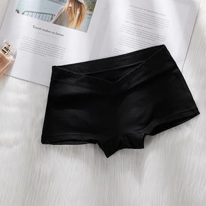 Puro <span class=keywords><strong>cotone</strong></span> delle giovani donne riassunti del pugile traspirante stretch senza soluzione di continuità confortevole metà di-vita bicchierini delle ragazze - Product Image 6