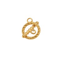 Fermoirs Ot en acier inoxydable doré pour collier, bracelet, fabrication de bijoux, fermoirs de bricolage, connecteur, fermoir à bascule, accessoires de bijoux