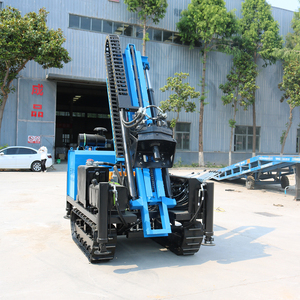 Hondrun完全油圧クローラーダウンザホール掘削リグ小型太陽光発電掘削機 - Product Image 3