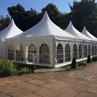 Équipement de location de fête tente pagode pergola cadre en aluminium grande tente de camping tente de bâche de restaurant