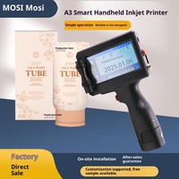 Nueva Impresora de Inyección de Tinta Portátil de Grado Industrial A3, Impresora de Etiquetas con Pantalla Táctil Multifunción, Codificación Inteligente Digital de 600dpi