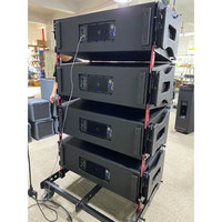 Système de sonorisation professionnel pour événements et scènes, enceintes Line Array actives double 12 pouces