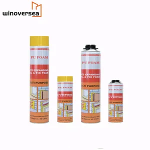 750 đa năng mở rộng Polyurethane PU bọt cách nhiệt Sealant phun cho cửa sổ