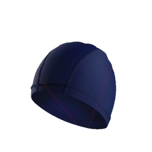 Bonnet de bain en nylon, couleur unie, élastique, respirant, pour adultes, natation et sports nautiques - Product Image 1