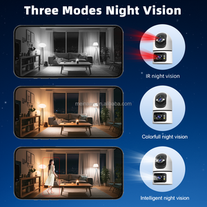 Camera IP PTZ không dây thông minh trong nhà, mạng WiFi, camera an ninh WiFi, camera kép 4MP 2K, hỗ trợ ứng dụng Tuya Smartlife, OEM. - Product Image 5