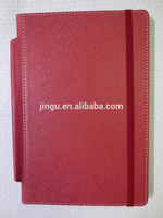 Cahiers de planificateur en PU a5 à couverture souple pour étudiants avec porte-stylo personnalisé sur les fournitures de bureau de la colonne vertébrale