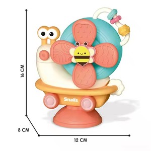 Vente chaude Produits Pour Bébés Multifonctionnel Moulin <span class=keywords><strong>À</strong></span> Vent Escargot Spinner Roue <span class=keywords><strong>6</strong></span> <span class=keywords><strong>à</strong></span> 12 <span class=keywords><strong>Mois</strong></span> Toddler Autres Bébé Jouets <span class=keywords><strong>De</strong></span> <span class=keywords><strong>Bain</strong></span> pour Enfants - Product Image 6